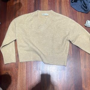 Brown Zara sweater, size small